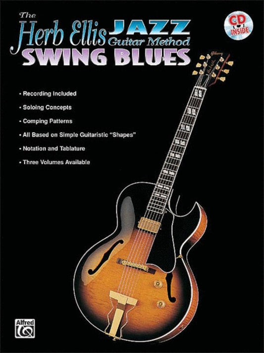 Jazz Guitar Method Swing Blues Book/CD Book