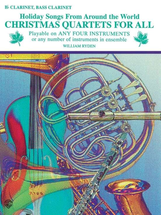 Christmas Quartets For All Clarinet/Bass Clarinet (Alfred Music)
