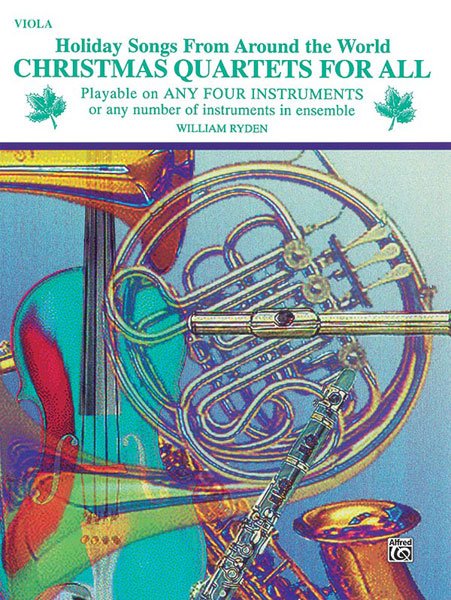 Christmas Quartets For All Viola (Alfred Music)