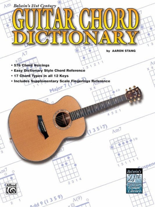 Guitar Chord Dictionary Belwins 21st Century Book