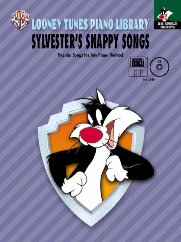 Sylvesters Snappy Songs Book/CD Midi