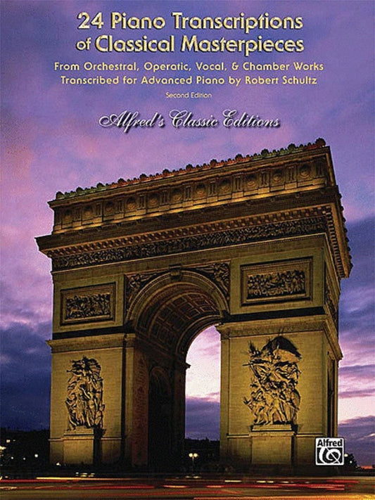 Piano Transcriptions Classical Masterpieces 24 Book