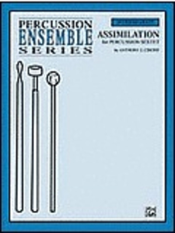 Assimilation For Percussion Sextet Book