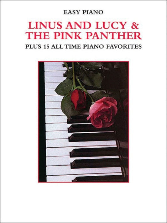 Linus And Lucy And The Pink Panther Easy Piano Book