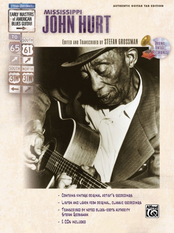Early Masters Mississippi John Hurt Book/CD