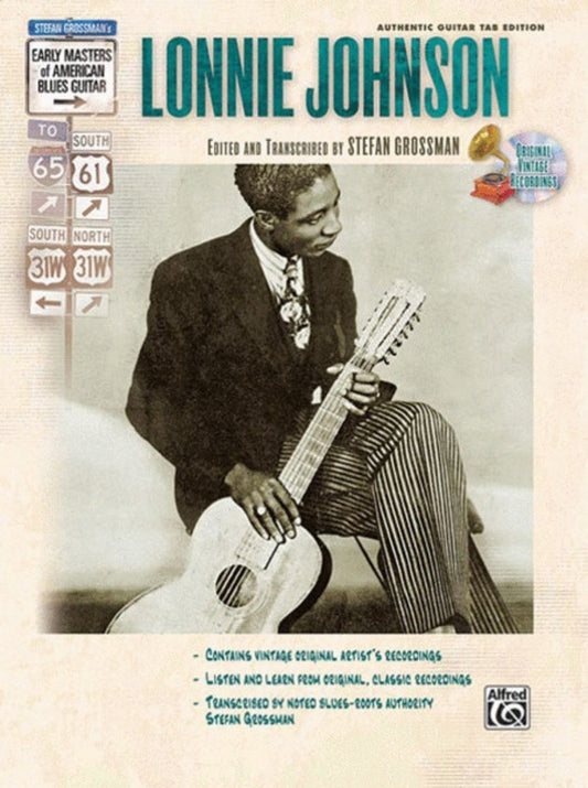 Early Masters Lonnie Johnson Book/CD Guitar Book
