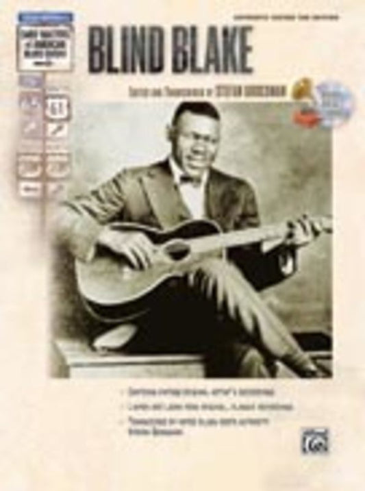 Early Masters Blind Blake Book/CD Guitar Book