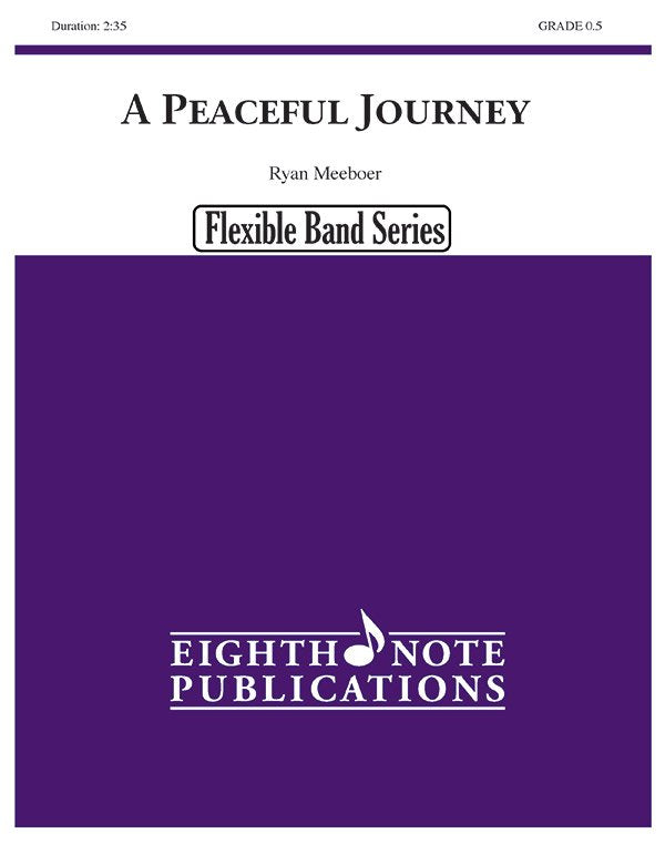 A Peaceful Journey For Flexible Concert Band Cb0.5 Sc/Pts (Alfred Music)