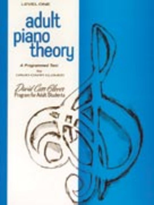 Adult Piano Theory Level 1 Book