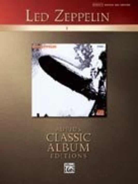 Led Zeppelin 1 Guitar TAB Classic Album Edition Book