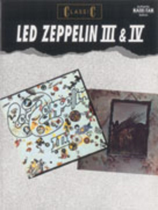 Led Zeppelin 3 And 4 Bass Guitar/Tab/Vocal