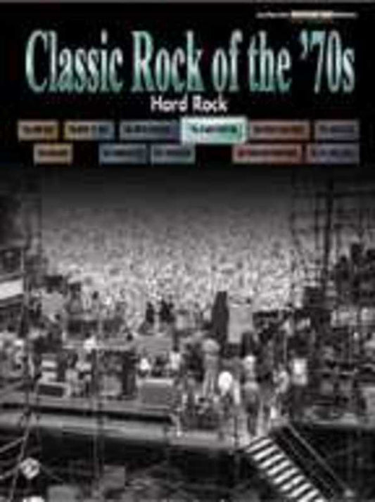 Classic Rock Of The 70S Hard Rock Guitar TAB Book