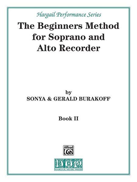 Burakoff Beginners Method Descant/Treble Recorder Book 2