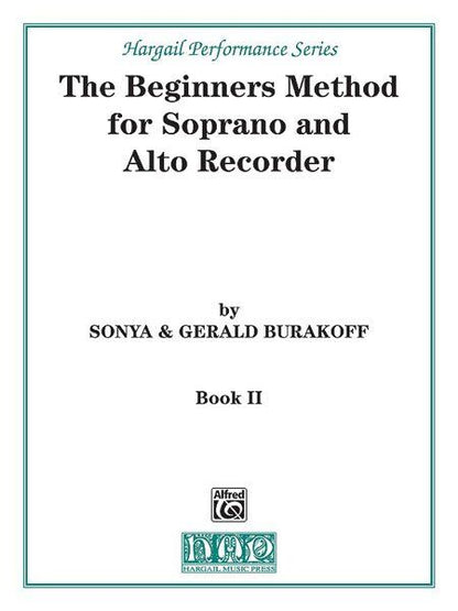 Burakoff Beginners Method Descant/Treble Recorder Book 2