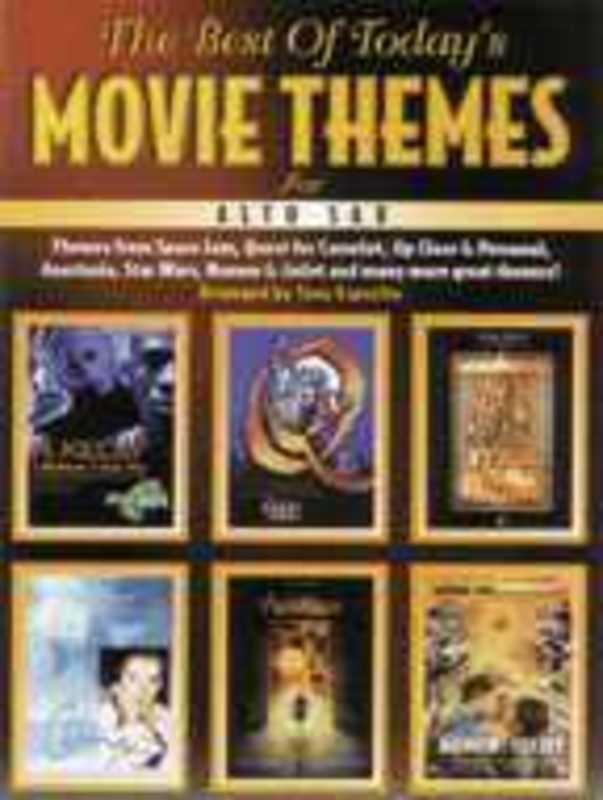 Best Of Todays Movie Themes Alto Sax Book