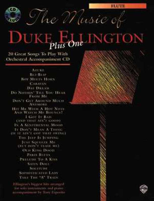 Music Of Duke Ellington Flute Book/CD Book