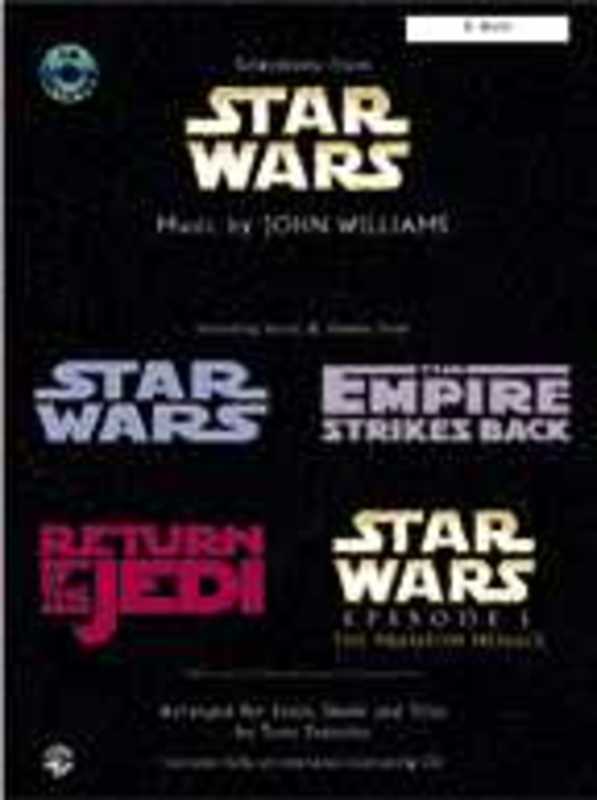 Star Wars The Saga Continues Book/CD E Flat