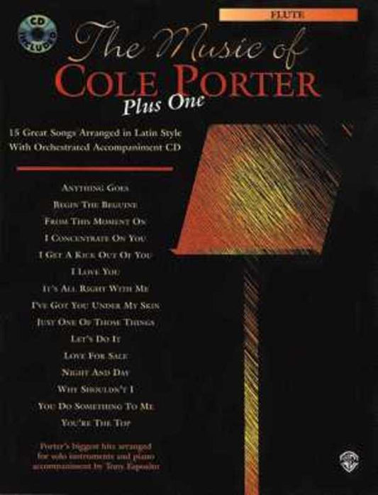 Music Of Cole Porter Plus One Flute Book/CD Book