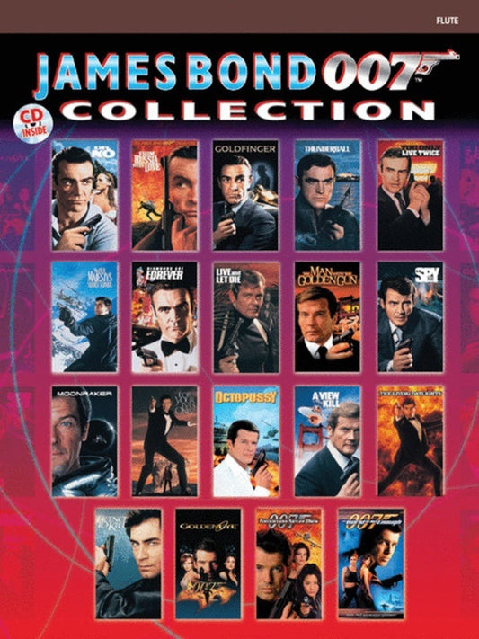 James Bond 007 Collection Book/CD Flute Book
