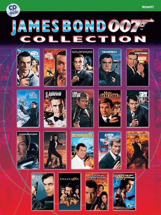 James Bond 007 Collection Book/CD Trumpet Book