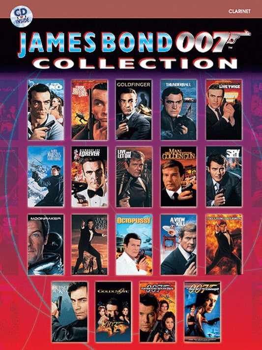 James Bond 007 Collection Book/CD Clarinet Book