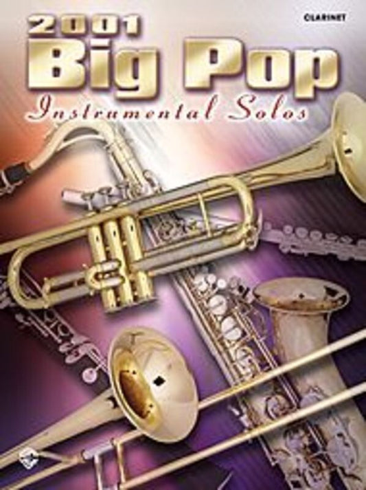 Big Pop 2001 Instrumental Solos Tenor Sax Book