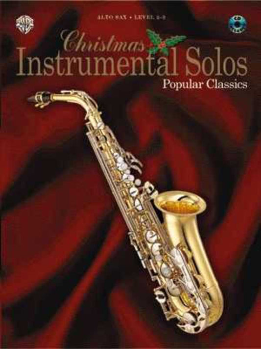 Christmas Instrumental Solos Book/CD Alto Sax Book