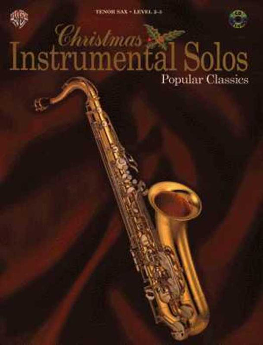 Christmas Instrumental Solos Book/CD Tenor Sax Book
