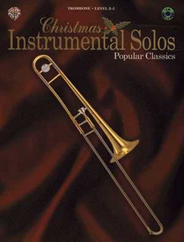 Christmas Instrumental Solos Book/CD Trombone Book