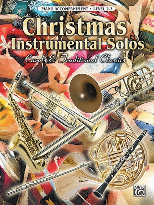 Christmas Instrumental Solos Piano Accompianment Book