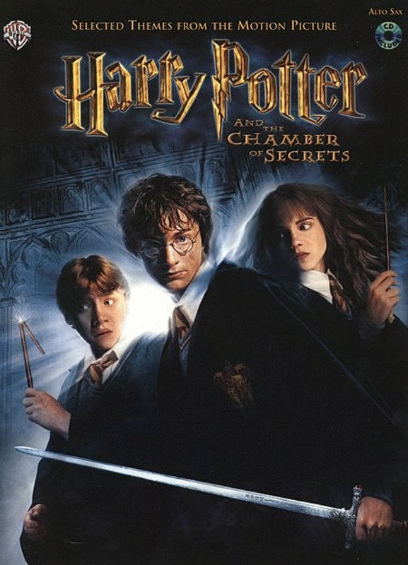 Harry Potter Chamber Of Secrets Alto Sax Book/CD Book