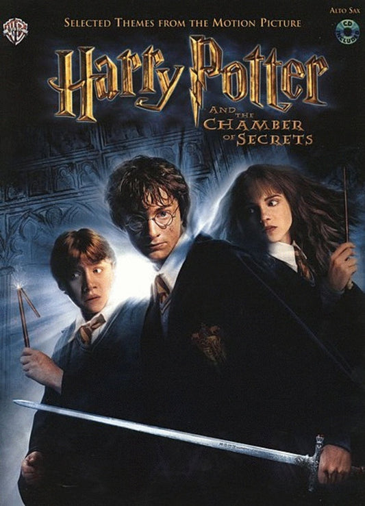 Harry Potter Chamber Of Secrets Alto Sax Book/CD Book
