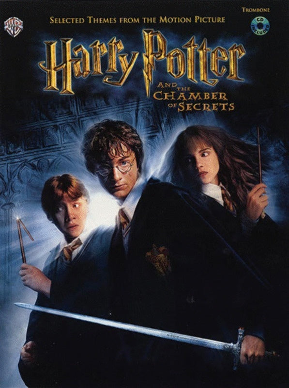 Harry Potter Chamber Of Secrets Trombone Book/CD Book