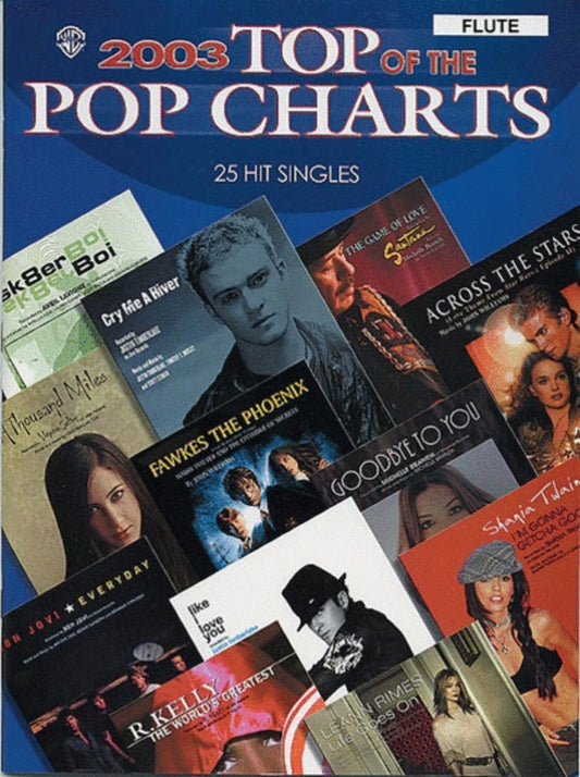 Top Of The Pop Charts 2003 Flute Book