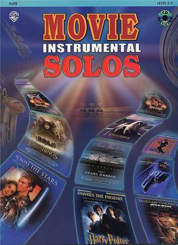 Movie Instrumental Solos Flute Softcover Book/CD