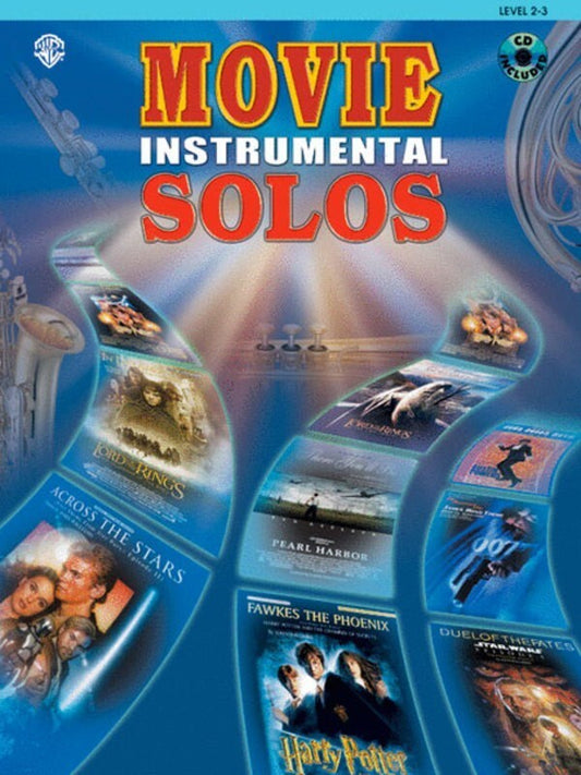 Movie Instrumental Solos Clarinet Softcover Book/CD
