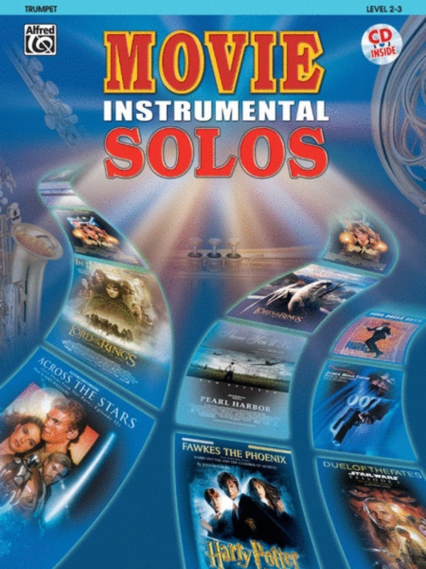 Movie Instrumental Solos Trumpet Book/CD Book