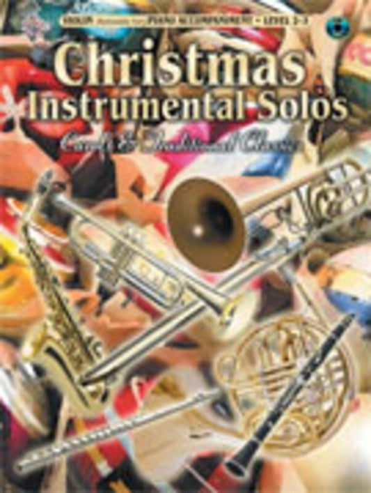 Christmas Instrumental Solos Violin Book/CD Book