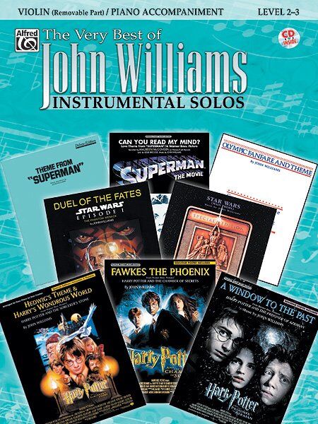 Very Best of John Williams Violin Book with CD