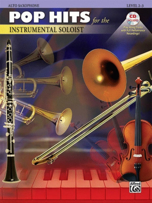 Pop Hits For Instrumental Soloist Book/CD Alto Sax Book