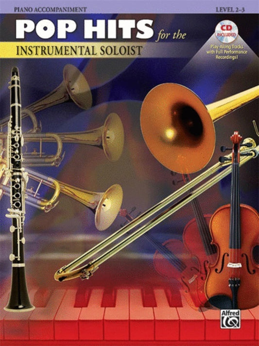 Pop Hits For Instrumental Soloist Book/CD Piano Acco Book