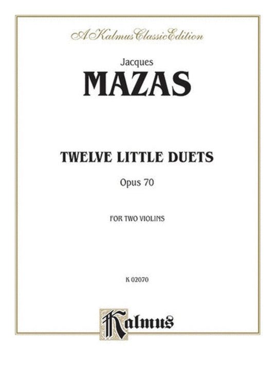 Little Duets 12 Op 70 Complete 2 Violin Book