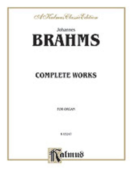 Organ Works Complete Book