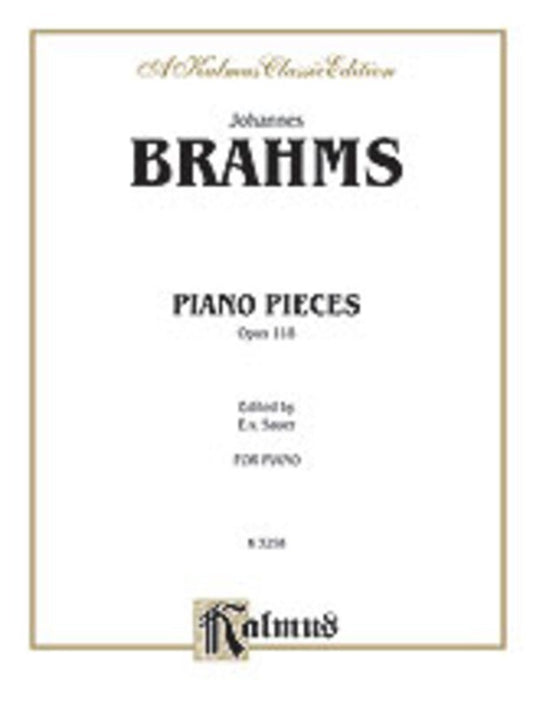 Piano Pieces Op 118 Book