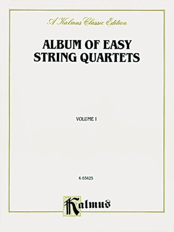 Album Of Easy String Quartets Book 1 Book