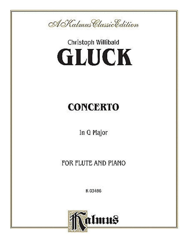 Concerto G Flute/Piano Book