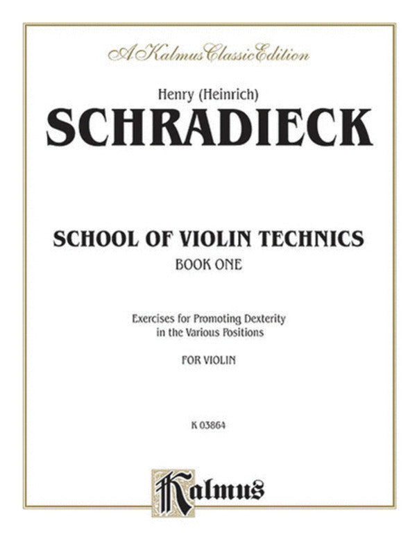School Of Violin Technics Book 1 Book