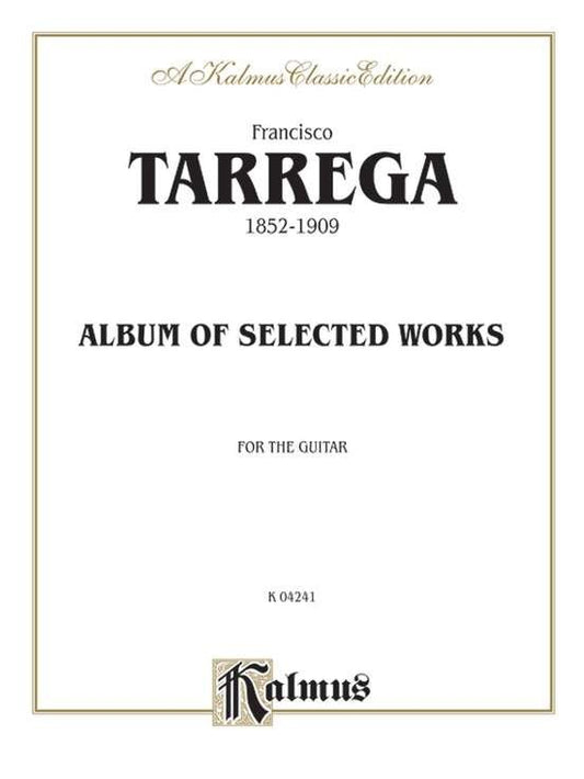 Album of Selected Short Works for Piano by Francisco Tarrega - Kalmus Edition, 16 Pages