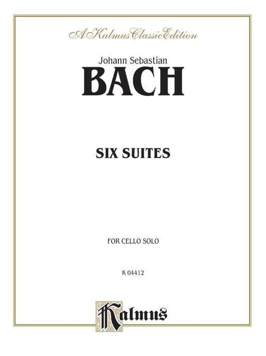 Bach Six Suites BWV 1007-1012 for Piano, Kalmus Edition, 48 Pages