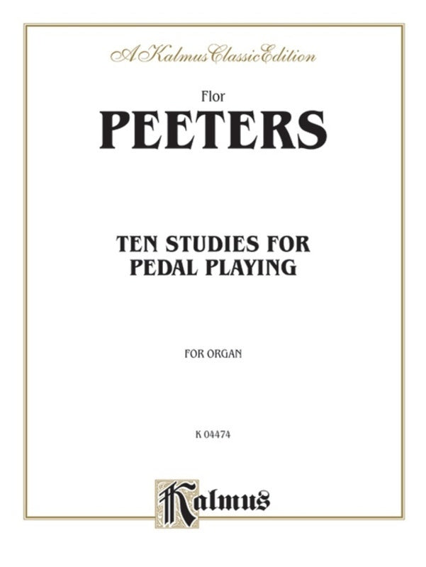 Peeters - 10 Studies For Pedal Playing